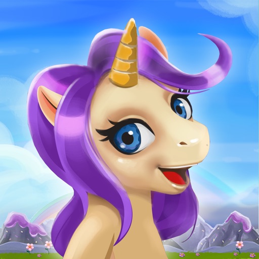 Pony island - cute paradise village icon