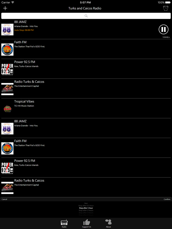 Turks and Caicos Radio iPad screenshot 3 - Entertainment app