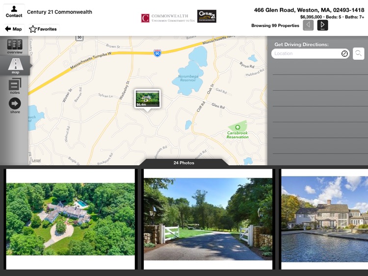 Commonwealth Real Estate for iPad