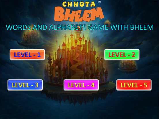 Screenshot #4 pour Words and Alphabets Game with Bheem