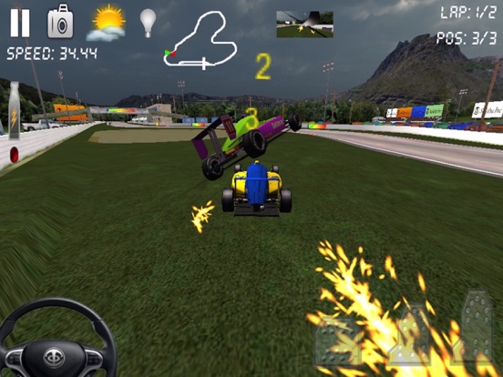 Screenshot #5 pour Race Rally 3D Chasing Fast AI Car's Racer Game