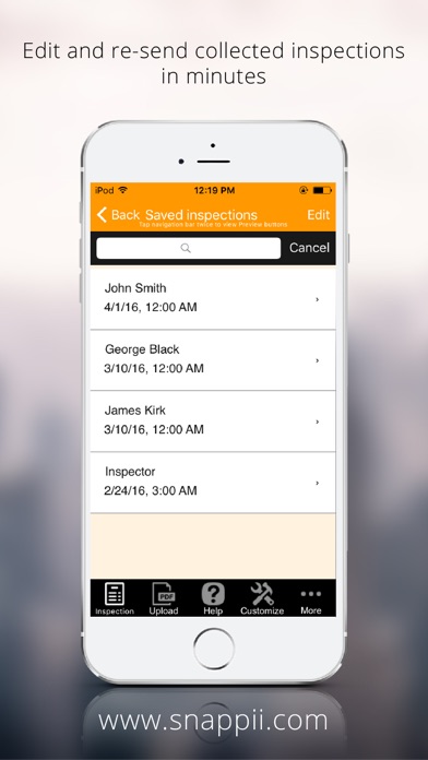 Screenshot #3 pour Forklift Inspection App