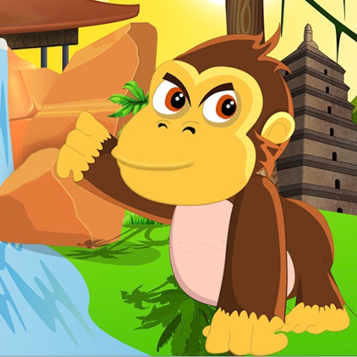 Amazon Jungle Monkey Gold Hunting-A Joy Ride Fun app icon