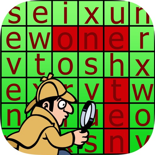 Crossword Puzzle Numbers: Games Word Search 1-10 in the space by paint icon