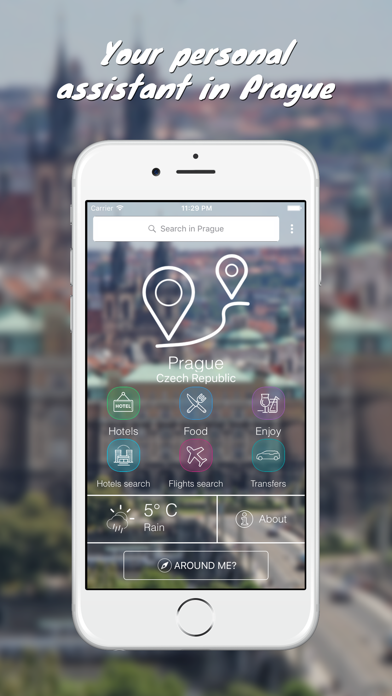 Screenshot #1 pour Prague City Guide - Hotels, Cafe, Maps