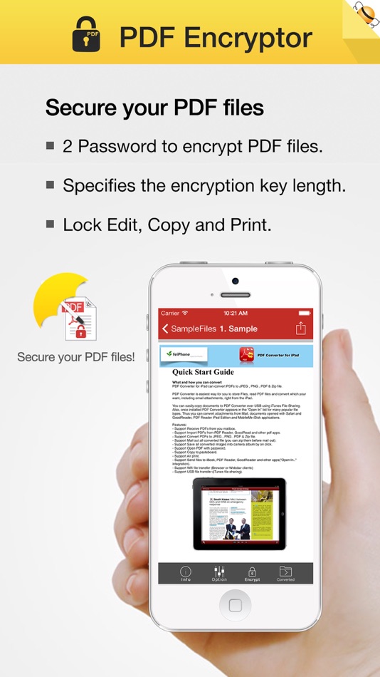 PDF Encryptor - 1.2 - (iOS)