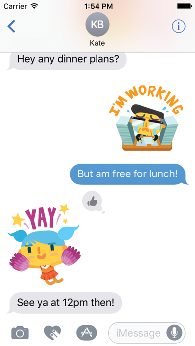 Screenshot #2 pour Super SteamPuff Stickers