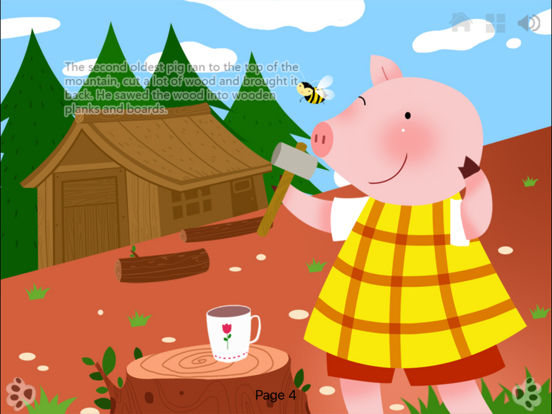 Screenshot #5 pour Three Little Pigs - iBigToy