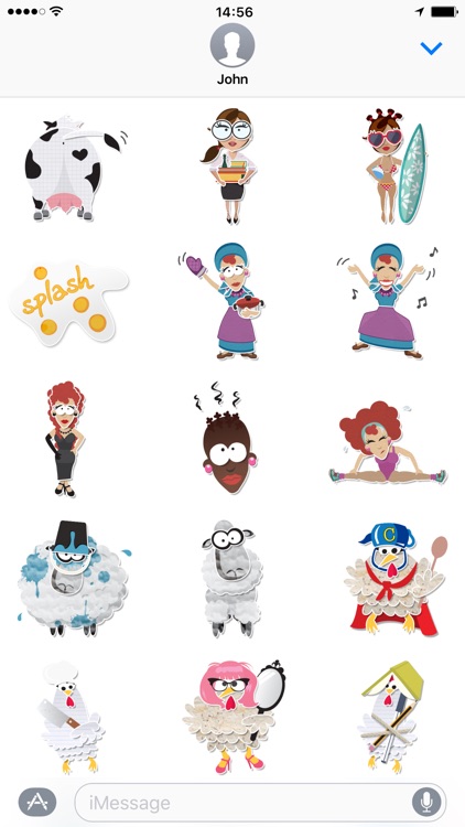 Make'n Omelette Stickers