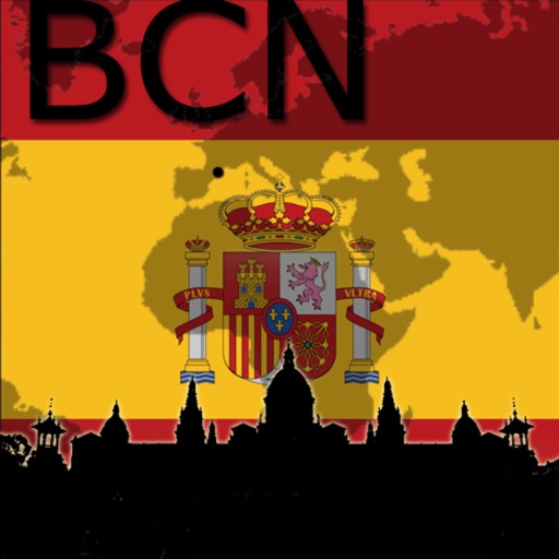 Barcelona Map Icon
