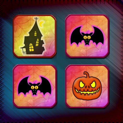 Kids Halloween Card Puzzle Icon