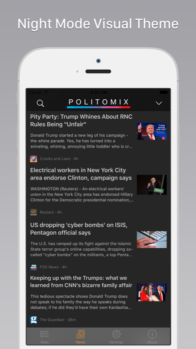 Politomix - Political News Screenshot