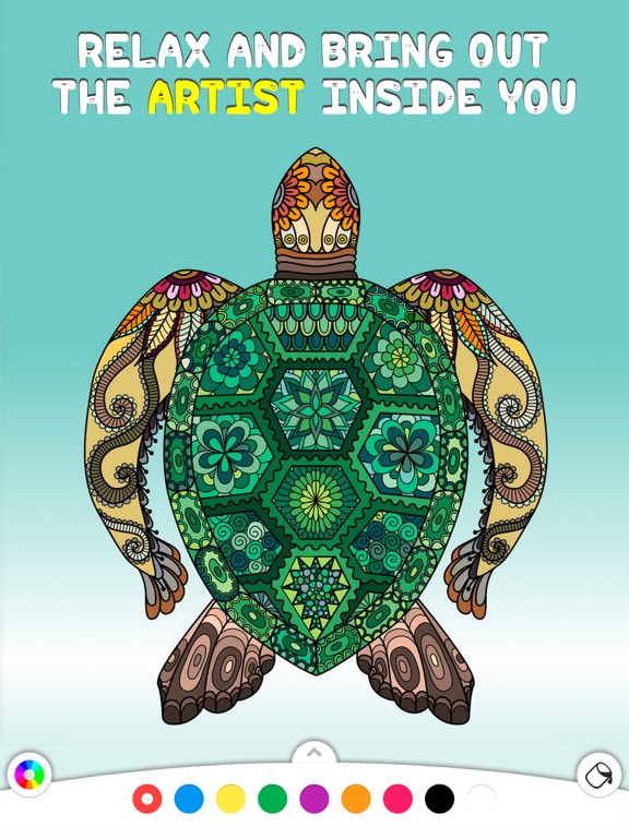 Screenshot #4 pour Livre de coloriage - Mandalapp