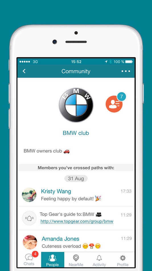 #4. NearMe — view others in a new way! (iOS) 由: Oleg Kulikov