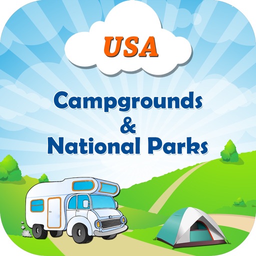 USA - Campgrounds & National Parks icon