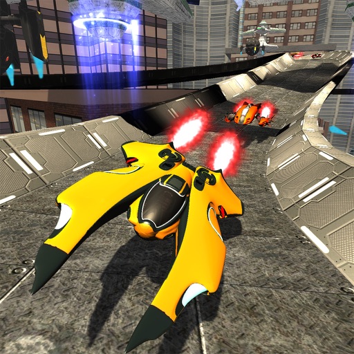 Sky Space Racing Force 3d Icon