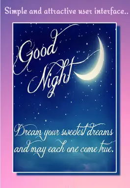 Game screenshot Good Night Wishes - Send Greetings To Your Beloved mod apk