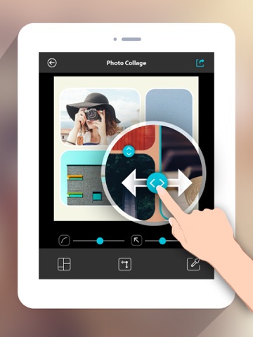 Screenshot #6 pour Photo Collage HD Pro – Pic Frame Maker Grid Editor