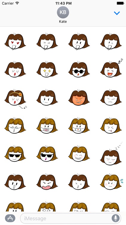 haero Cute Stickers