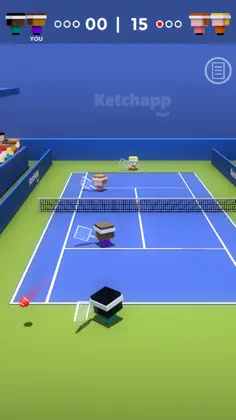 Ketchapp Tennis - Screenshot 2