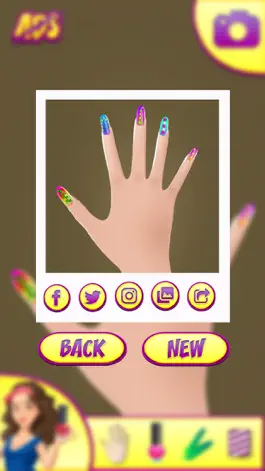 Game screenshot Модные ногти игры для девочек hack