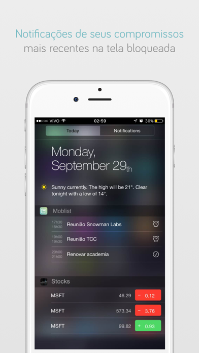 Screenshot #1 pour Moblist