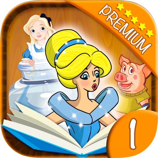 Classic fairy tales interactive book for kids -PRO