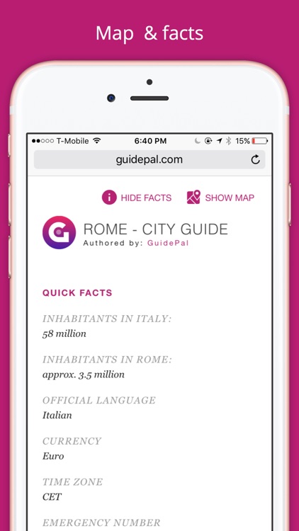 Rome City Travel Guide - GuidePal screenshot-3