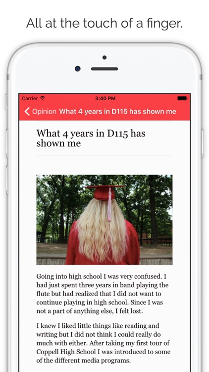 Coppell Student Media: Articles and KCBY screenshot-4