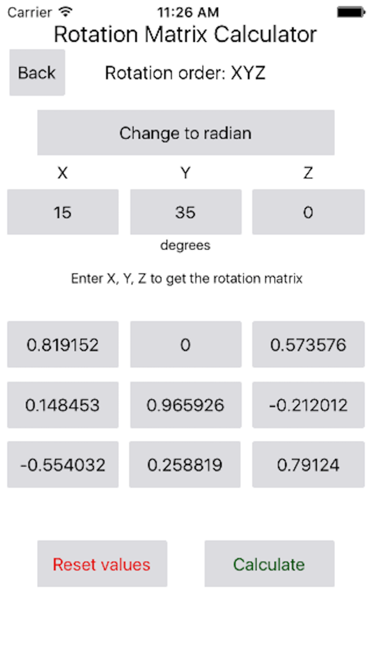 #4. RotationMatrix (iOS) 由: Gergely Nagy