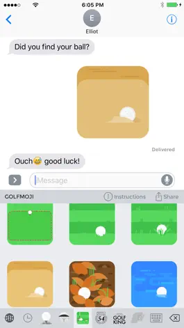 Game screenshot Golfmoji - Golf Emojis and Stickers mod apk