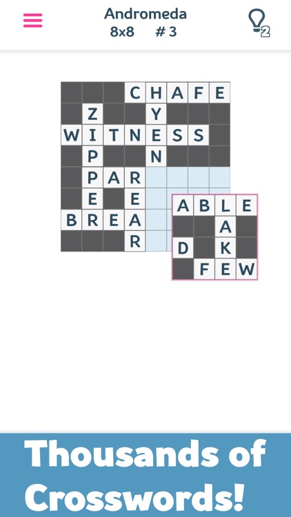 Crossy Words Puzzle