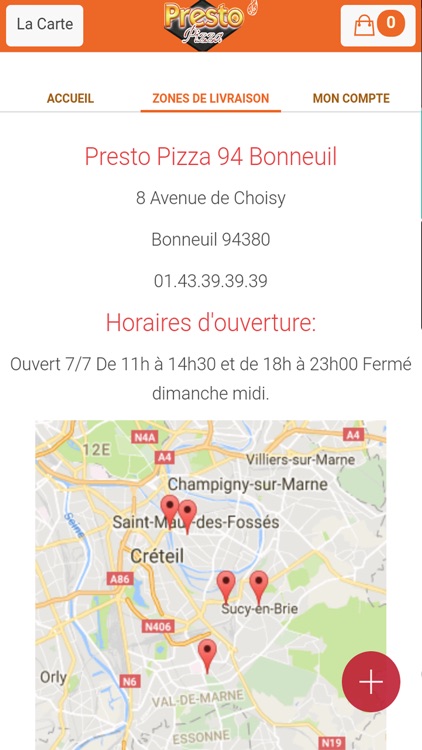 Presto Pizza 94 Bonneuil screenshot-3