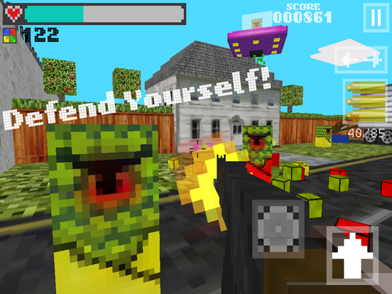 Block Gun 3D - Free Pixel Style FPS Survival Shooter iPad app afbeelding 3