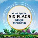 Great App for Six Flags Magic Mountain