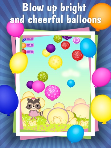 Candy Raccoon: Pop Balloonsのおすすめ画像2