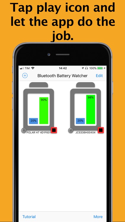 Bluetooth Battery Watcher
