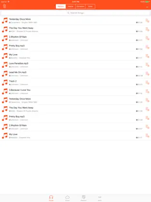 Screenshot 4 Music Cloud - Songs Player for GoogleDrive,Dropbox iphone