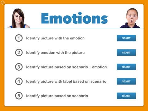 Screenshot #1 for Emotions from I Can Do Apps