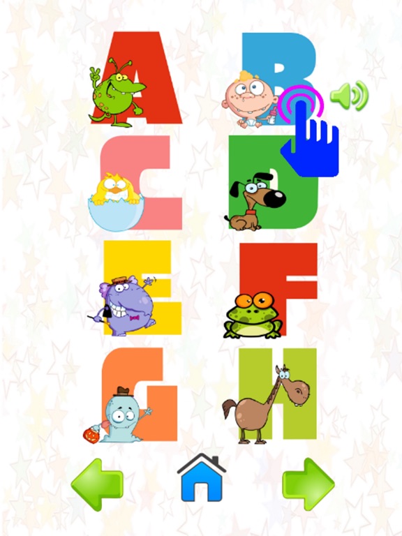 ABC for Kids alphabet Free iPad screenshot