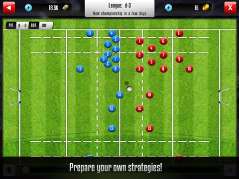 Screenshot #5 pour Rugby Manager