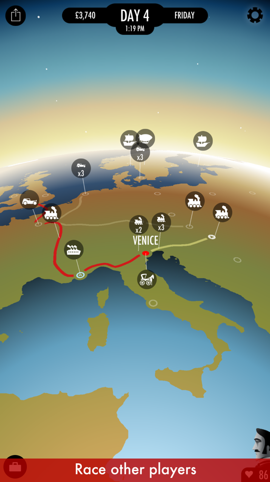 #5. 80 Days (iOS) 由: inkle