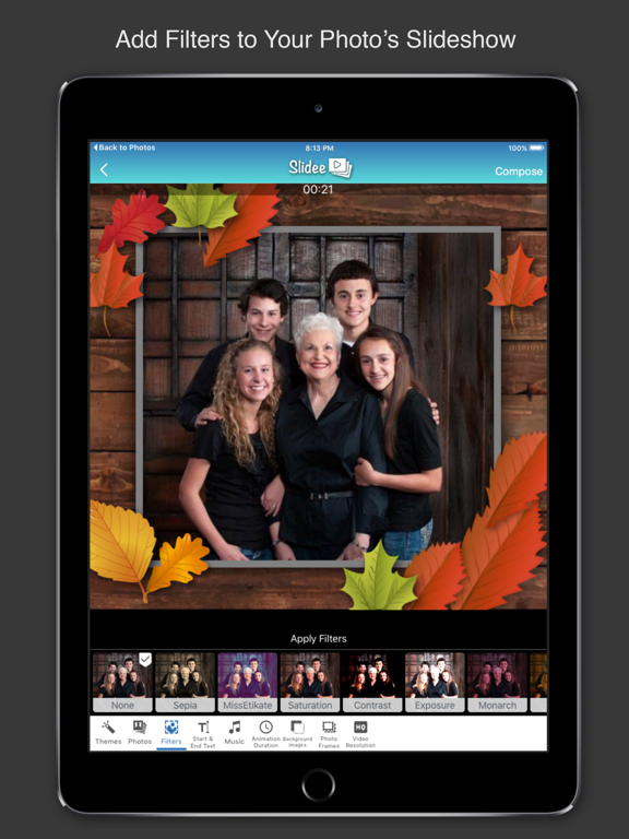 Screenshot #5 pour Photo Slideshow Maker w/ Music