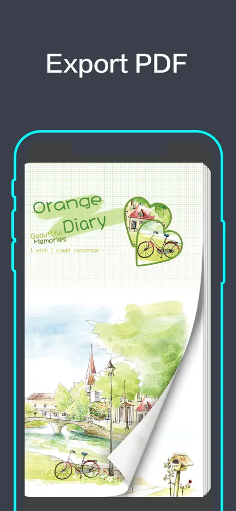 Orange Diary - Private Journal