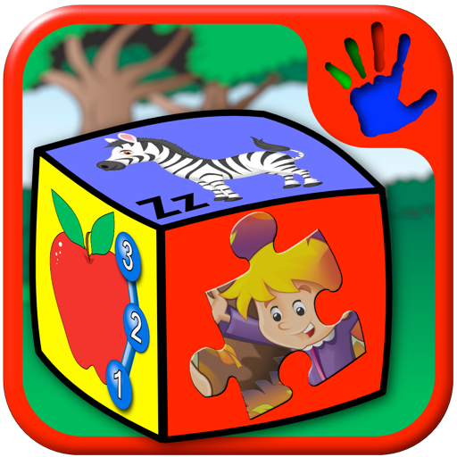 Preschool ABC Number and Letter Puzzle Game icon