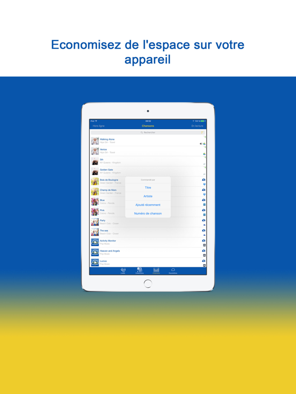 Screenshot #6 pour MusiNext Hors-ligne MP3 et FLAC Cloud Music