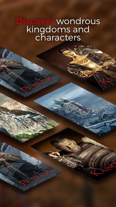 The secret world of Kasanograd iPhone screenshot 5 - Book app