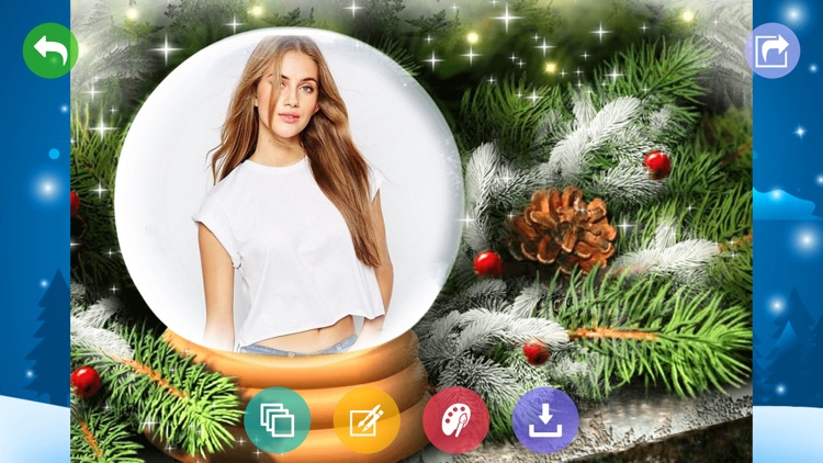 Christmas Photo Frames & Photo Editor