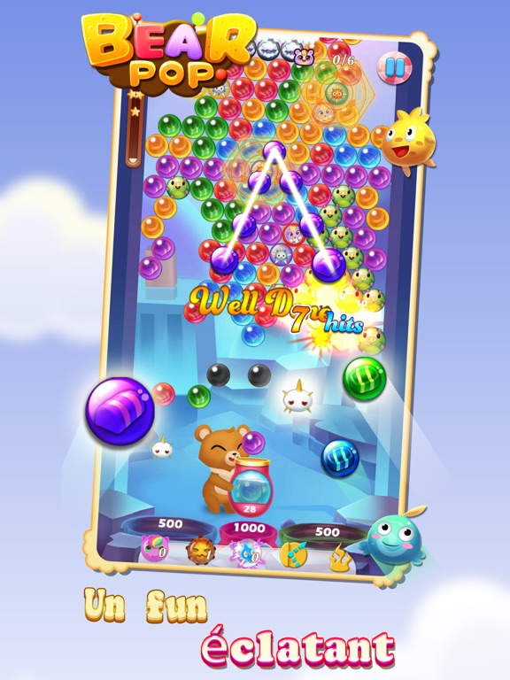 Screenshot #4 pour Bear Pop - Bubble Shooter Game