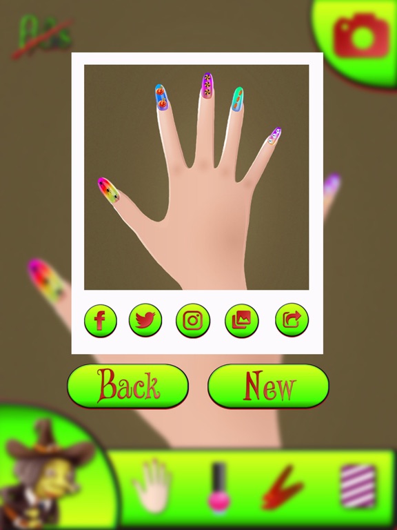 Screenshot #6 pour Halloween ongle art salon